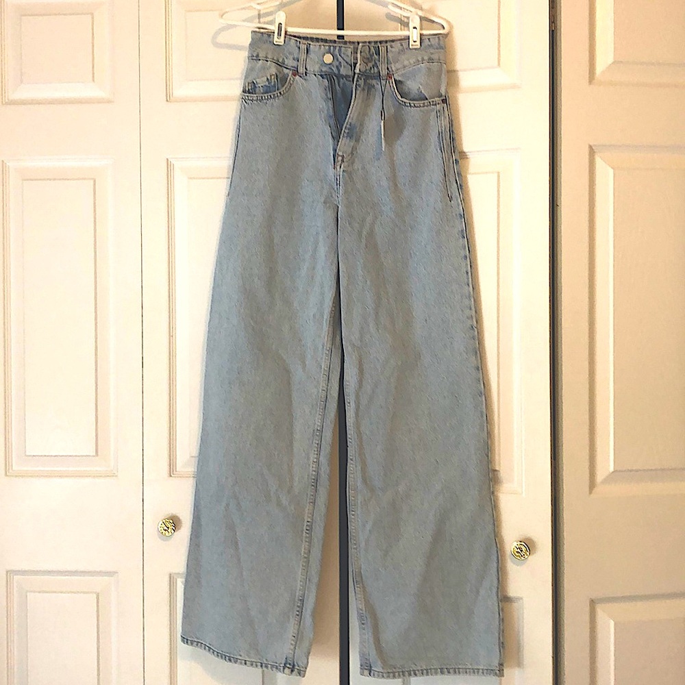 ZARA Wide Leg Jeans